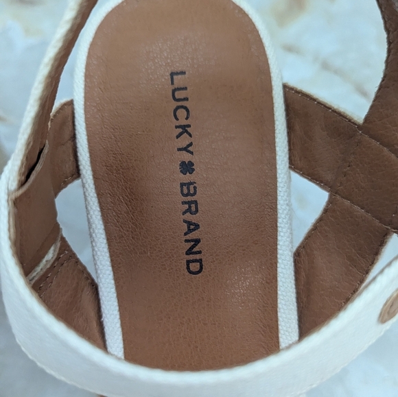 Lucky Brand Woman's  Wedge Shoes Size 9.5 M - Picture 5 of 14